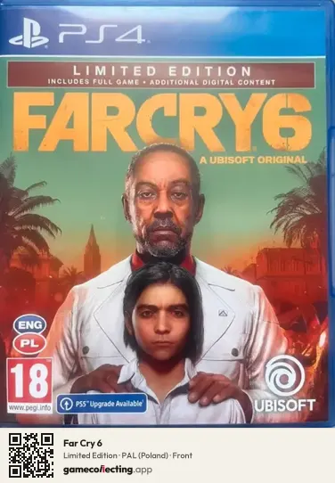 Far Cry 6 PlayStation 4, Poland box front
