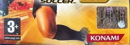 Pro Evolution Soccer 6, the PEGI square on its front