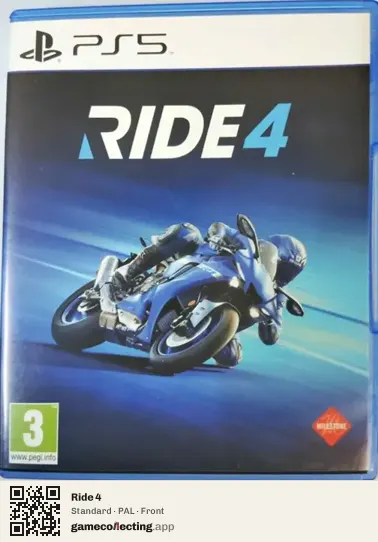 Ride 4 PlayStation 5, PAL box front