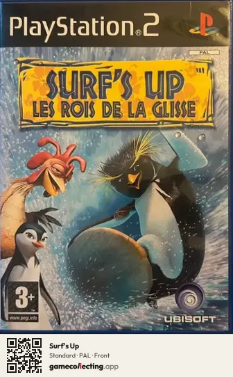 Surf's Up PlayStation 2, PAL box front