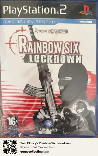 Tom Clancy's Rainbow Six: Lockdown PlayStation 2, France box front