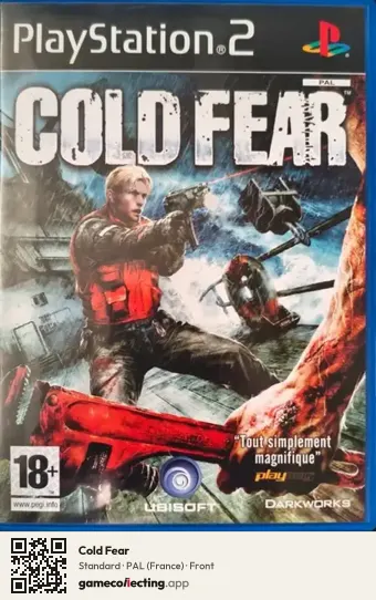 Cold Fear PlayStation 2, France box front