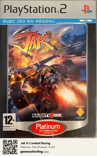 Jak X: Combat Racing PlayStation 2, France box front
