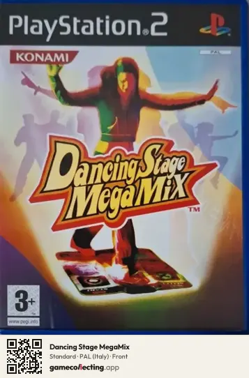 Dancing Stage MegaMix PlayStation 2, Italy box front