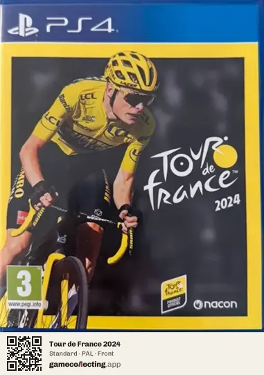 Tour de France 2024 PlayStation 4, PAL box front