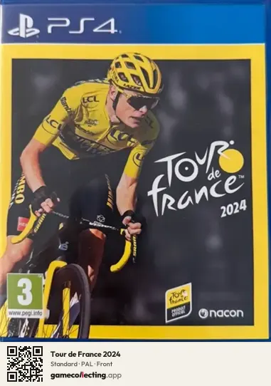 Tour de France 2024 PlayStation 4, PAL box front