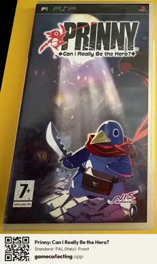Prinny: Can I Really Be the Hero? PlayStation Portable, Italy box front