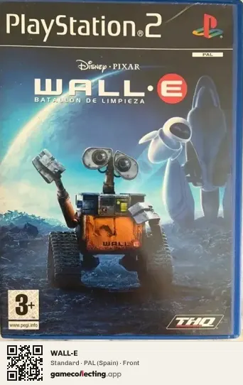WALL-E PlayStation 2, Spain box front