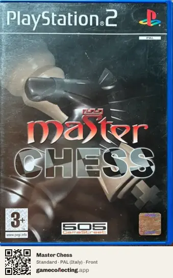 Master Chess PlayStation 2, Italy box front