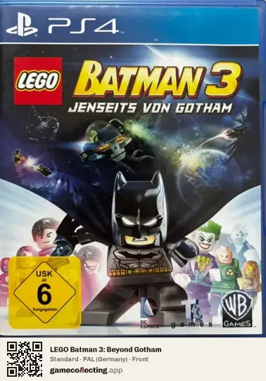 LEGO Batman 3: Beyond Gotham PlayStation 4, Germany box front