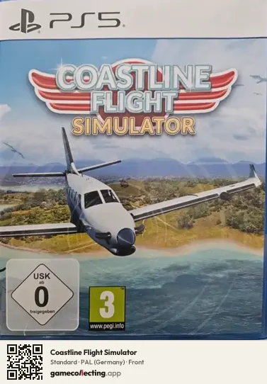 Coastline Flight Simulator PlayStation 5, Germany box front