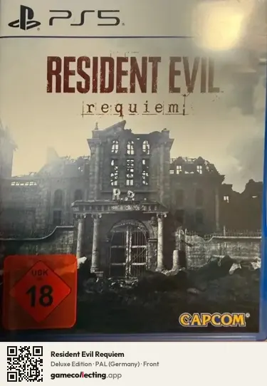 Resident Evil Requiem PlayStation 5, Germany box front