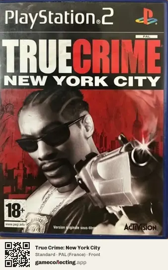 True Crime: New York City PlayStation 2, France box front