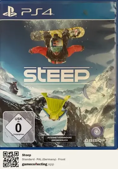 Steep PlayStation 4, Germany box front