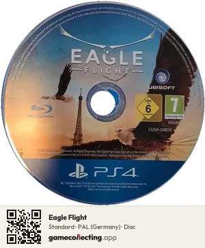 Eagle Flight PlayStation 4, PAL disc