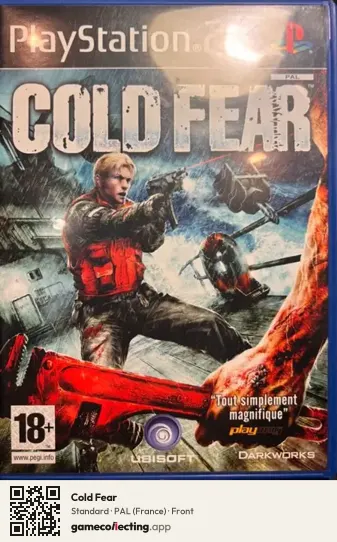 Cold Fear PlayStation 2, France box front