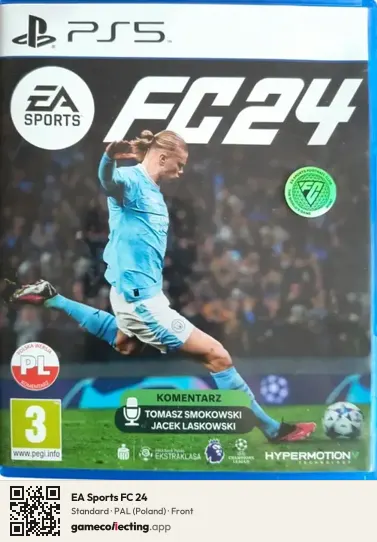 EA Sports FC 24 PlayStation 5, Poland box front