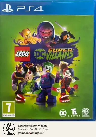 LEGO DC Super-Villains PlayStation 4, Italy box front