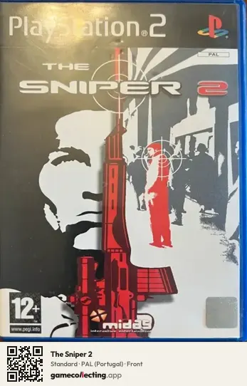 The Sniper 2 PlayStation 2, Portugal box front