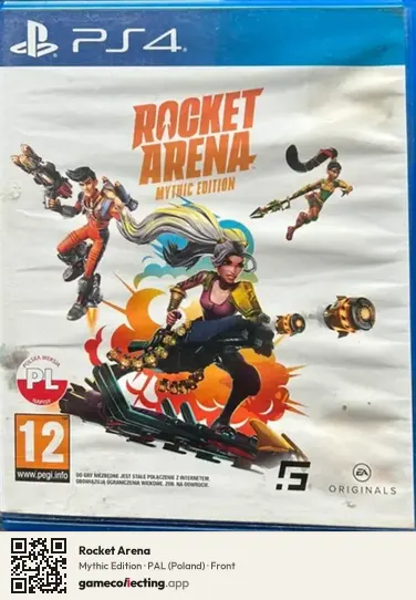 Rocket Arena PlayStation 4, Poland box front