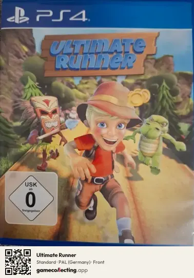 Ultimate Runner PlayStation 4, Germany box front