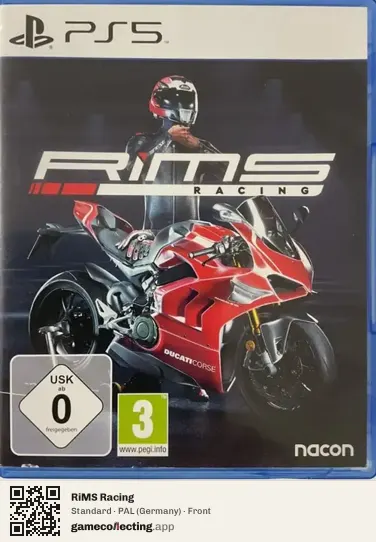 RiMS Racing PlayStation 5, Germany box front
