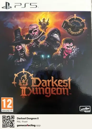 Darkest Dungeon II PlayStation 5, PAL box front