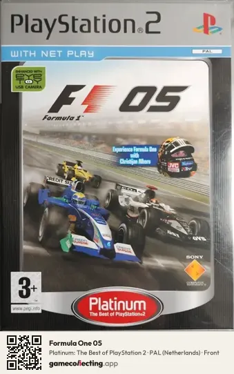Formula One 05 PlayStation 2, Netherlands box front