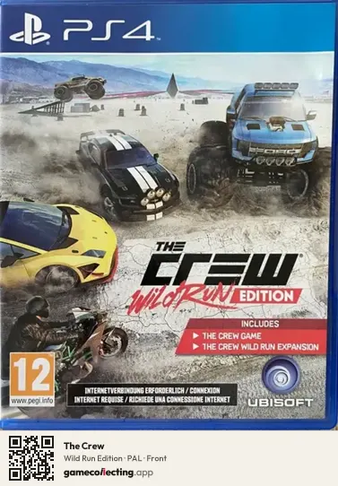 The Crew PlayStation 4, PAL box front