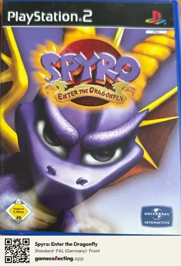 Spyro: Enter the Dragonfly PlayStation 2, Germany box front