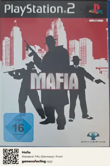 Mafia PlayStation 2, Germany box front