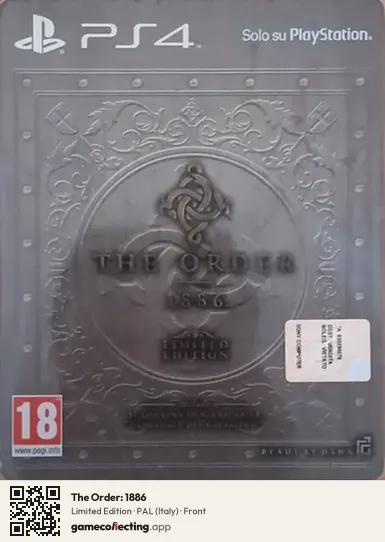 The Order: 1886 PlayStation 4, Italy box front