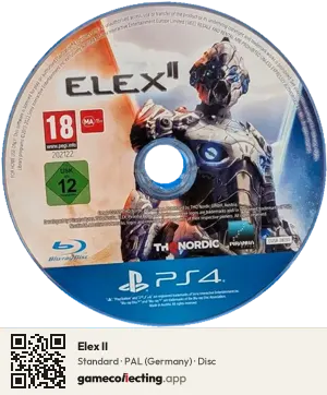 Elex II PlayStation 4, PAL disc