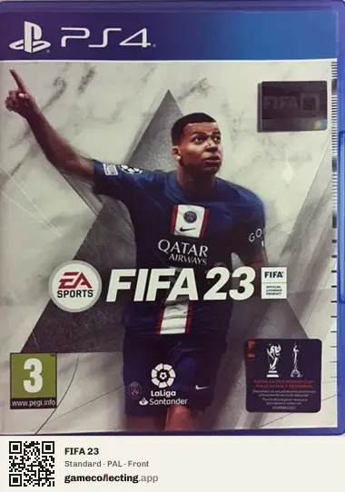 FIFA 23 PlayStation 4, PAL box front