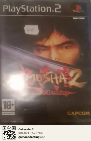 Onimusha 2 PlayStation 2, PAL box front