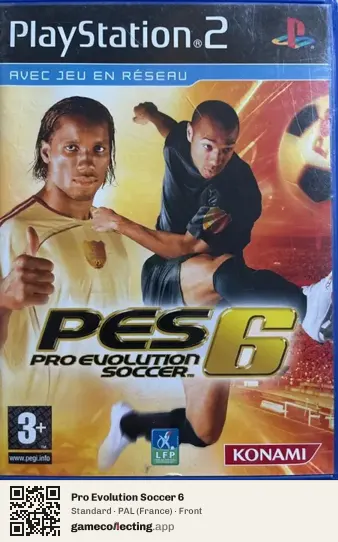 Pro Evolution Soccer 6 PlayStation 2, France box front