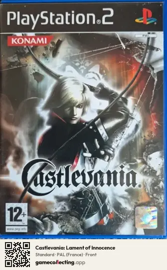 Castlevania: Lament of Innocence PlayStation 2, France box front