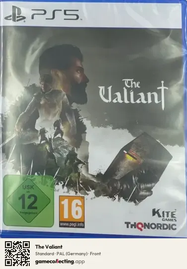 The Valiant PlayStation 5, Germany box front