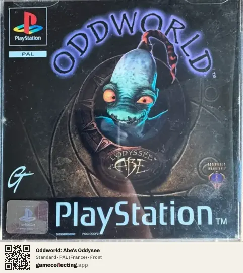 Oddworld: Abe's Oddysee PlayStation, France box front