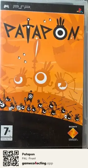 Patapon PlayStation Portable, PAL box front