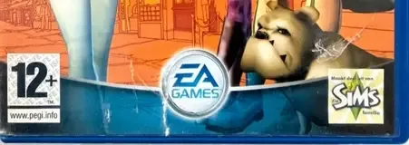 The Urbz: Sims in the City, the PEGI square on its front