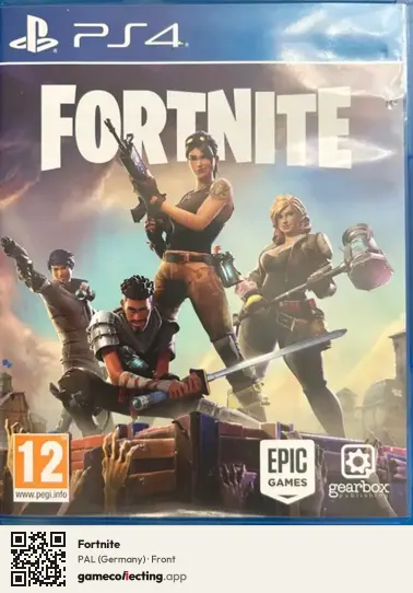 Fortnite PlayStation 4, Germany box front