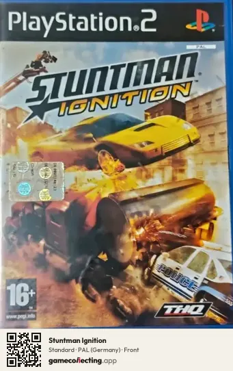 Stuntman Ignition PlayStation 2, Germany box front