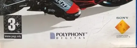 Tourist Trophy, the PEGI square on its front