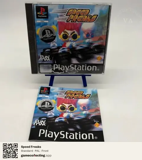 Speed Freaks PlayStation, PAL box front