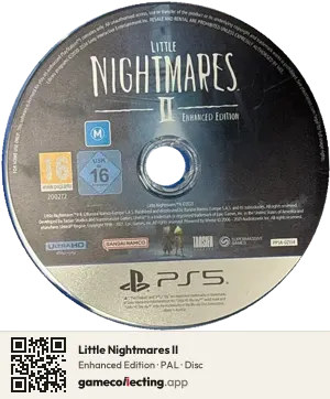 Little Nightmares II PlayStation 5, PAL disc