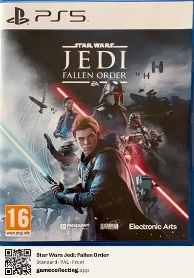 Star Wars Jedi: Fallen Order PlayStation 5, PAL box front