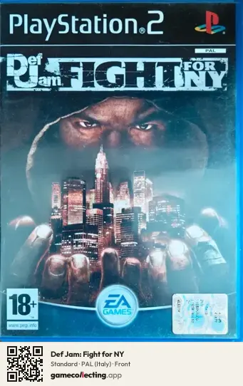 Def Jam: Fight for NY PlayStation 2, Italy box front