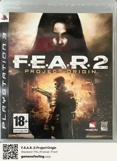 F.E.A.R. 2: Project Origin PlayStation 3, France box front
