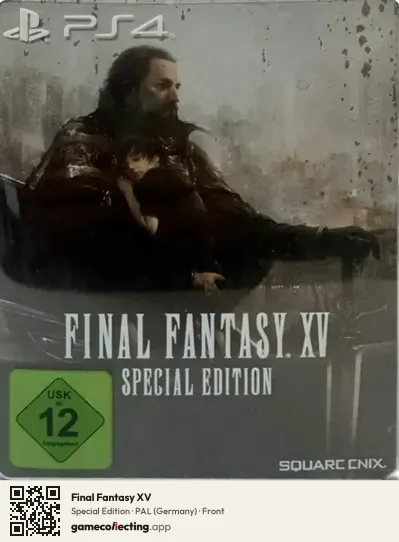 Final Fantasy XV PlayStation 4, Germany box front
